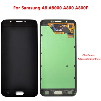 

Zerosky AMOLED LCD For Samsung Galaxy A8 Touch Screen Digitizer Display Assembly Adjustable Brightness
