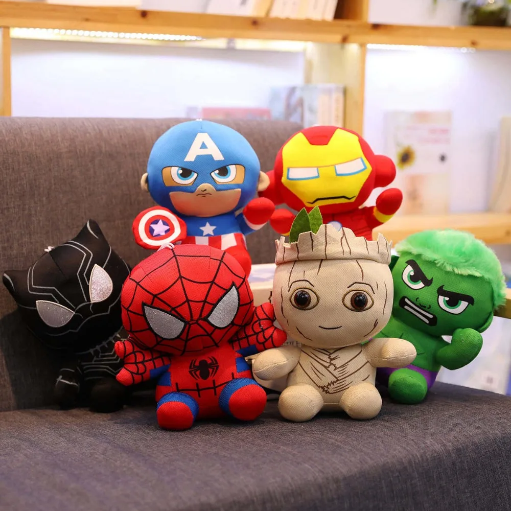 superhero plush toys