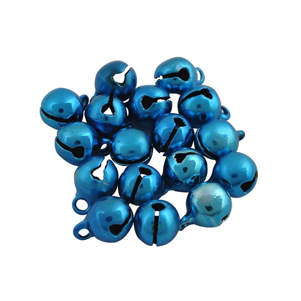 9*6 мм свободные железные шарики Маленькие колокольчики веселое Рождественское украшение для елки украшение для дома 40 шт./лот ly