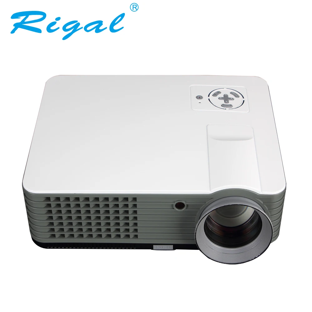 Rigal проектор RD801 LED 2000 люмен домашний кинотеатр TV LCD мультимедиа видеоприставка HDMI