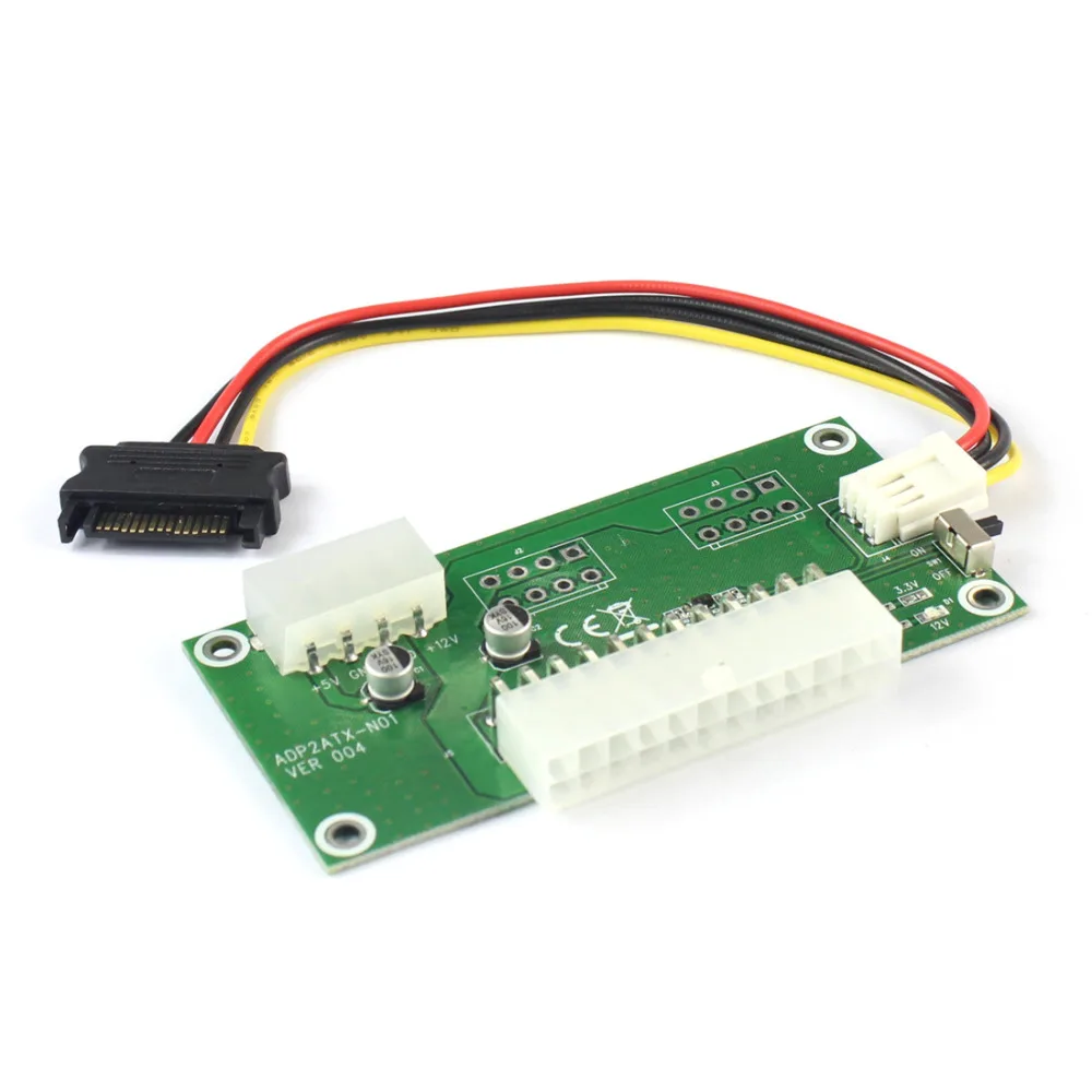 الكمبيوتر المكتبي atx 24pin المزدوج psu امدادات الطاقة مزامنة كاتب موسع الكابل ل bitcoin التعدين ديد الموسع مع التبديل اليدوي