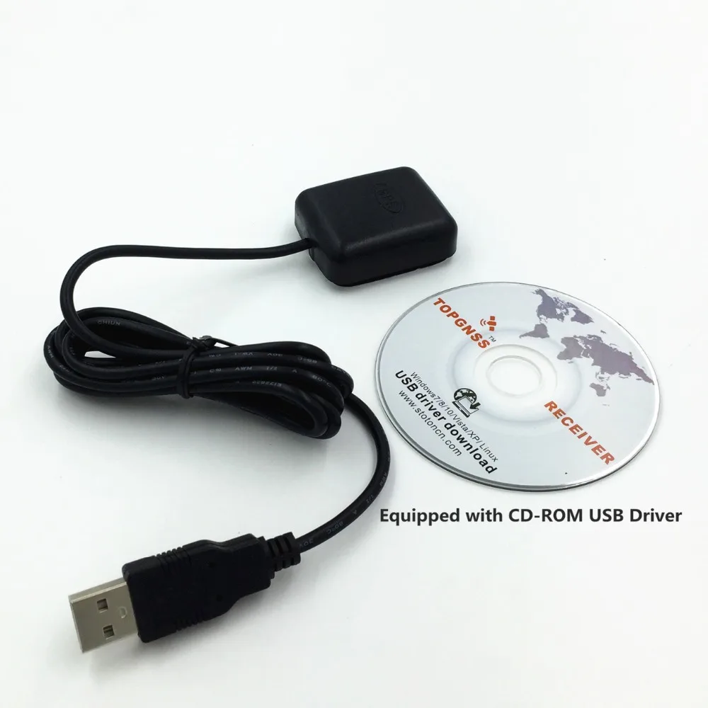 GPS Receiver Module Antenna Chipset UBLOX 7020 Output USB Support