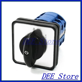 

AC 380V 12A Rotary Cam Switch 3 Pole 2 Position 12 Terminals