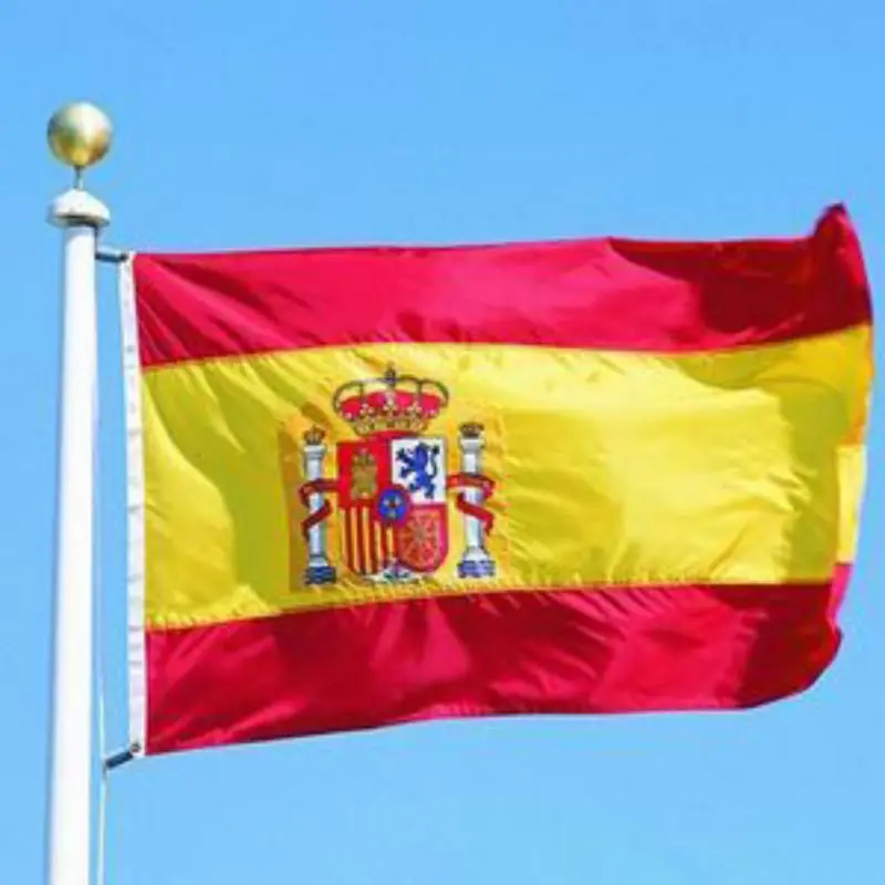

1 Pieces Spain National Flag 60*90cm Hanging Flags World Soccer Cup Outdoor Activity/Parade Banner For Festival World Soccer Cup