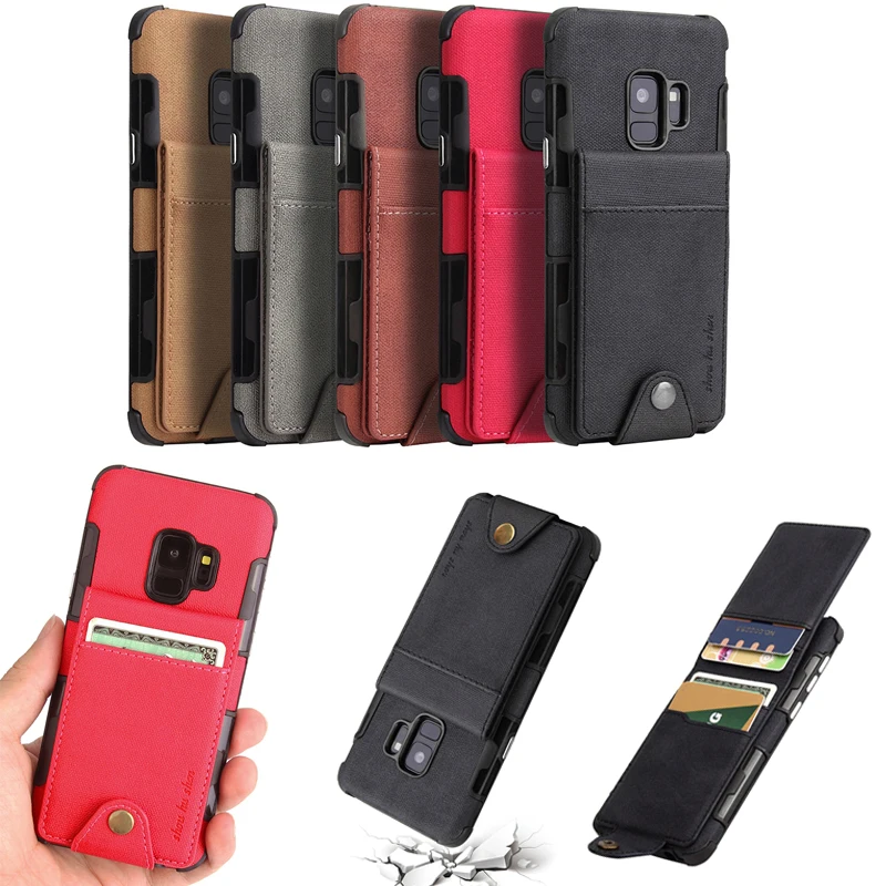 

Wallet Case For Samsung S10 A7 A5 A3 2017 Note 9 Flip Cover For Samsung Note9 A8 2018 Galaxy S9 S8 Plus Note8 Phone Bag Cases