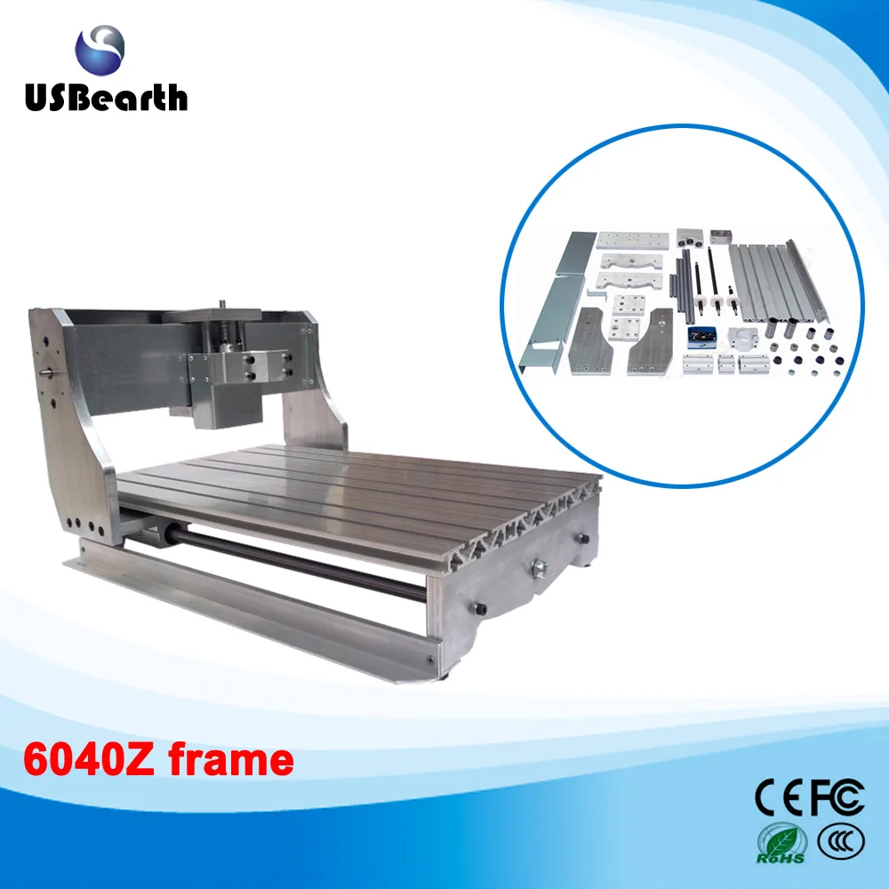 

CNC 6040Z DIY CNC frame lathe kit of milling/engraving machine with ball screw, free tax to Russia