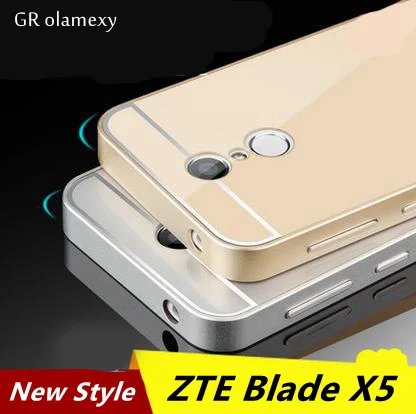 imágenes para Envío libre para zte blade x5 colorido alunminum borde del marco del metal + plástico tablero trasero cubierta de la caja de selección shell case imágenes para Envío libre para zte blade x5 colorido alunminum borde del marco del metal + plástico tablero trasero cubierta de la caja de selección shell case