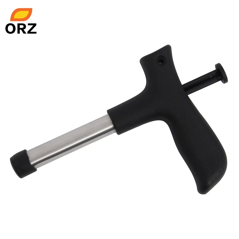 

ORZ Kitchen Accessories Coconut Opener Useful Durable Stainless Steel Opening Driller Fruit Cut Knife Hole Tools Cleaning Stick