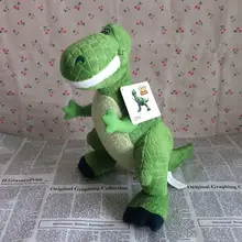Оригинальная игрушечная история 3, плюшевая мягкая игрушка 40 см = 15,7 дюйма, динозавр зеленого цвета Рекс, кукла Рекс, динозавр, игрушка в виде животного, кукла для мальчика, подарок