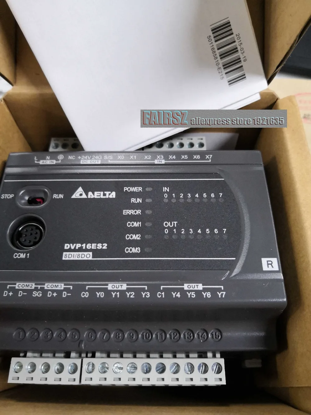 Оригинальный DELTA DVP16ES200R PLC ES2 серийный Новый и оригинальный программируемый