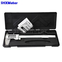 Best price 0-200mm 8inch Stainless steel Electronic Digital Vernier Caliper Pachymeter Calipers 200mm Metal Casing With Retail Box