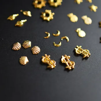 

40pieces mixed metal Charms beads dollar sun moon star jewelry findings Handmade Craft materia