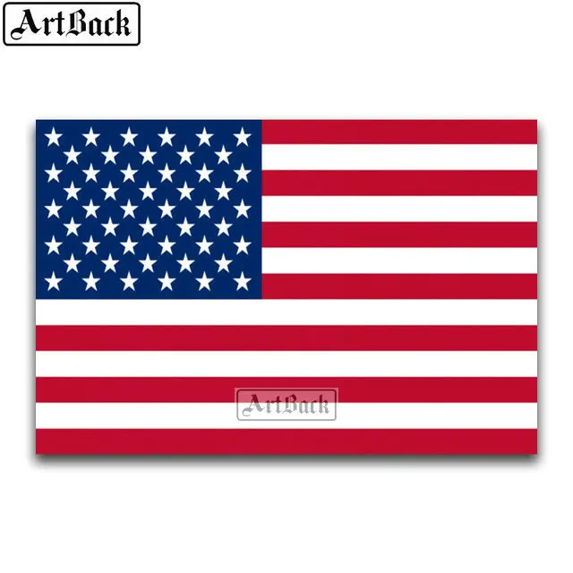 5D diamond painting “USA flag” square / round drill diamond embroidery