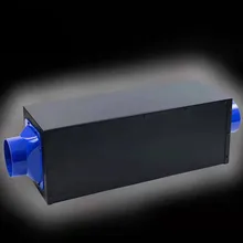 Свежий воздушный глушитель для циркуляционный вентилятор вытяжная воздуходувка выхлопной глушитель воздуховода труба глушителя шумоподавитель 100 мм 150 мм