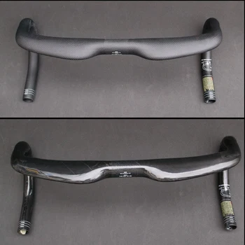 

arbon Handlebar Road Bicycle Handlebars Handle Bars Bent Bar Carbon Road Handlebar 3K UD carbon Matte 31.8mm 40/42/44 US style