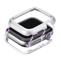 Магнитная Алюминий карманные часы чехол для Apple Watch группа 42 44 40 38 мм iwatch серии 4 3 2 1 защитные аксессуары оболочки