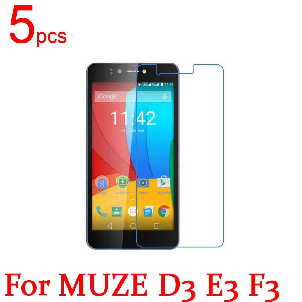 

5pcs Ultra Clear/Matte/Nano anti-Explosion LCD Screen Protector Film Cover For Prestigio MUZE D3 E3 F3 Protective Film + Colth