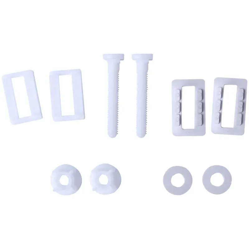 

Toilet Seat Hinge Bolts Replacement Bolt Screws Fixing Fitting Kit Repair Tools