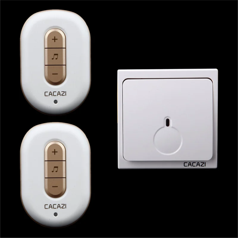 

Free shipping! 1 transmitter + 2 Receiver New Wireless Doorbell With Remote Control Musical 48Tunes Digtal doorchime D9918 -1+2