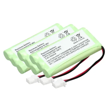 

new arrival 8 pack walkie talkie battery 3.6 V 500 mAh Home Phone Battery For for Vtech CPH-517J BT-5872