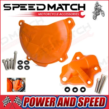 

Clutch Cover Protection Cover Water Pump Cover Protector for KTM 350 EXC-F EXCF 2012 2013 2014 2015 2016