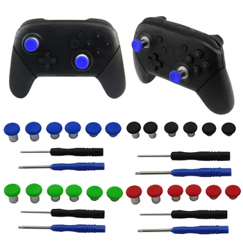 

Bevigac 6pcs Thumbsticks Joysticks Replacement Parts for PlayStation 4 PS4 Xbox One Elite Nintendo Switch Controller Accessories