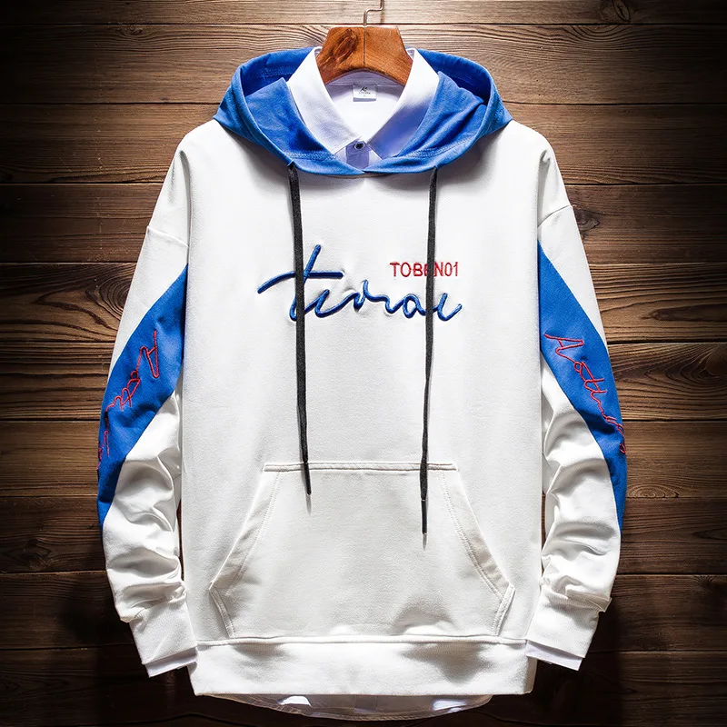 

Cotton hooded fashion trend embroidery men hoodies off white mens hoodies