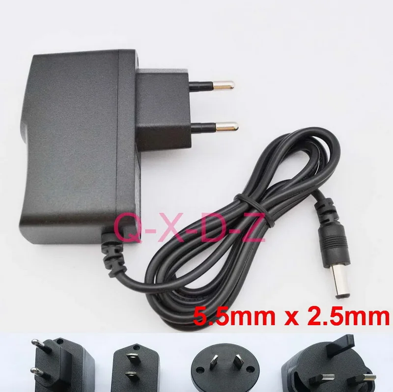 

1PCS 6V 200mA 300mA 400mA 500mA 600mA 700mA 800mA AC 100V-240V Converter Switching power adapter DC 5.5mm x 2.5mm EU US UK AU