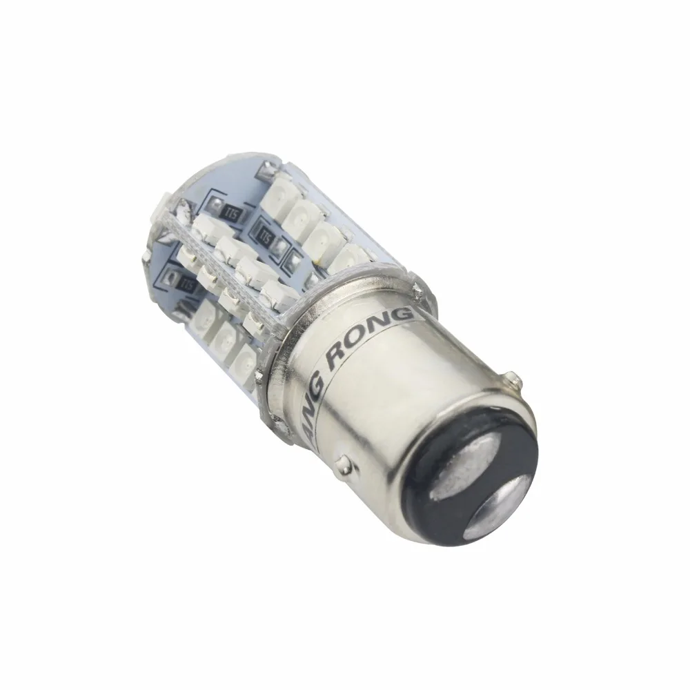 ANGRONG 2x567 PR21/5W 780 BAW15d лампа 40 SMD красный светодиодный индикатор задние стоп сигналы