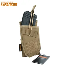 Отличные Элитные бизань тактические одиночные AK47 зажимы для патронов универсальный набор зажимов для наружного охотничьего оборудования Сумка Molle подсумок