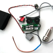 10 шт. звукосниматель для гитары SONITONE подседельная звукосниматель W/On плата предусилителя системы для акустической гитары