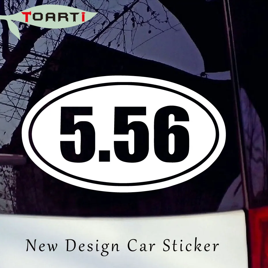 AR-15 Vinyl Decal Sticker Car Window Wall Bumper Gun Ammo Assault Rifle M16 5.56