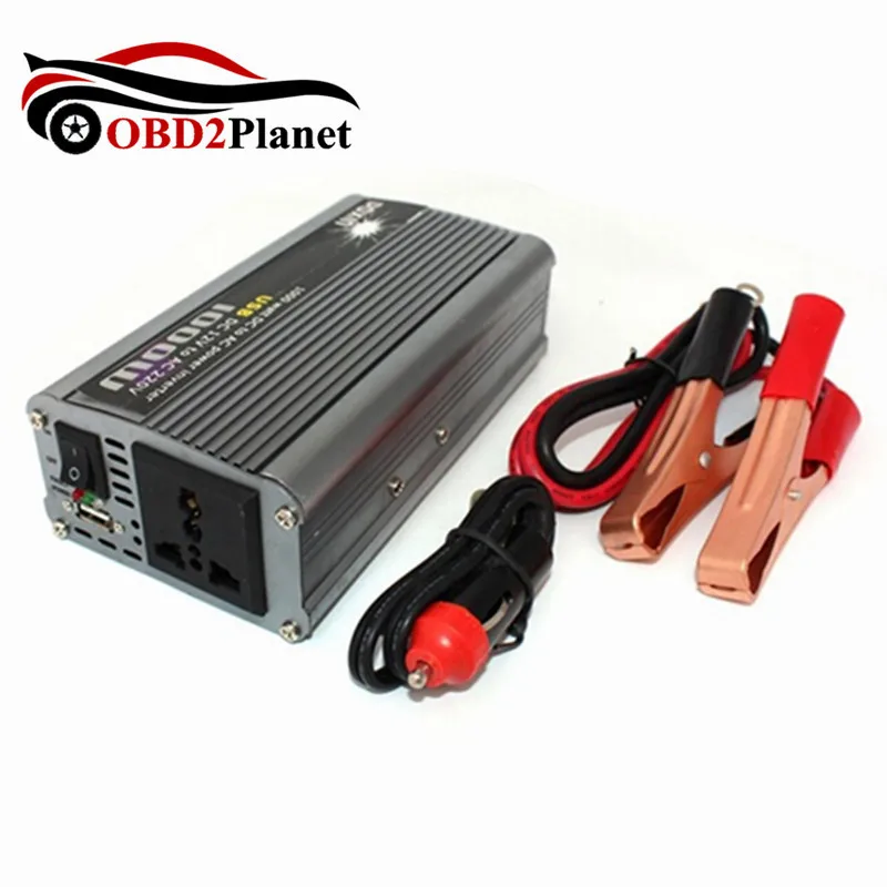 Fast Shipping 1000W Car Power Inverter DC 12V to AC 220V