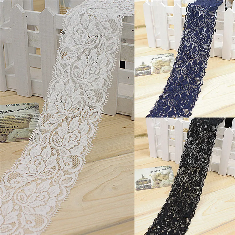elastic lace material
