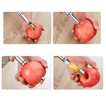 Фрукты ядро делитель нож разделитель Грушевый плод нож для удаления сердцевины из яблок ядро сплиттер персик вишня сплиттер аксессуары для кухни инструмент