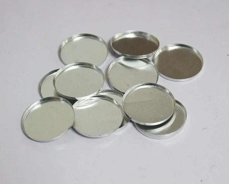 

100 pcs 35mm Empty Round Tin Pans for MC Eye shadow Palette Responsive to makeup tool