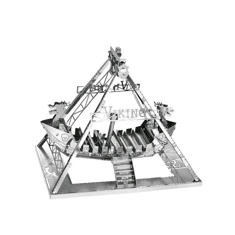 

3D Metal Puzzle Laser Cutting DIY Metallic Boat Model jigsaw Educational GiftsFor Adults Children Educational Collection Toys