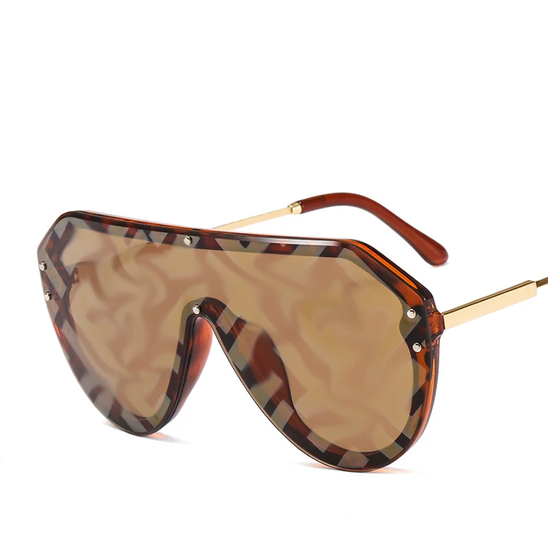 Водяной знак цельные солнцезащитные очки PC копировальная пленка мужские женские солнцезащитные очки девушки индивидуальность красочные Мода Дикий солнцезащитный крем