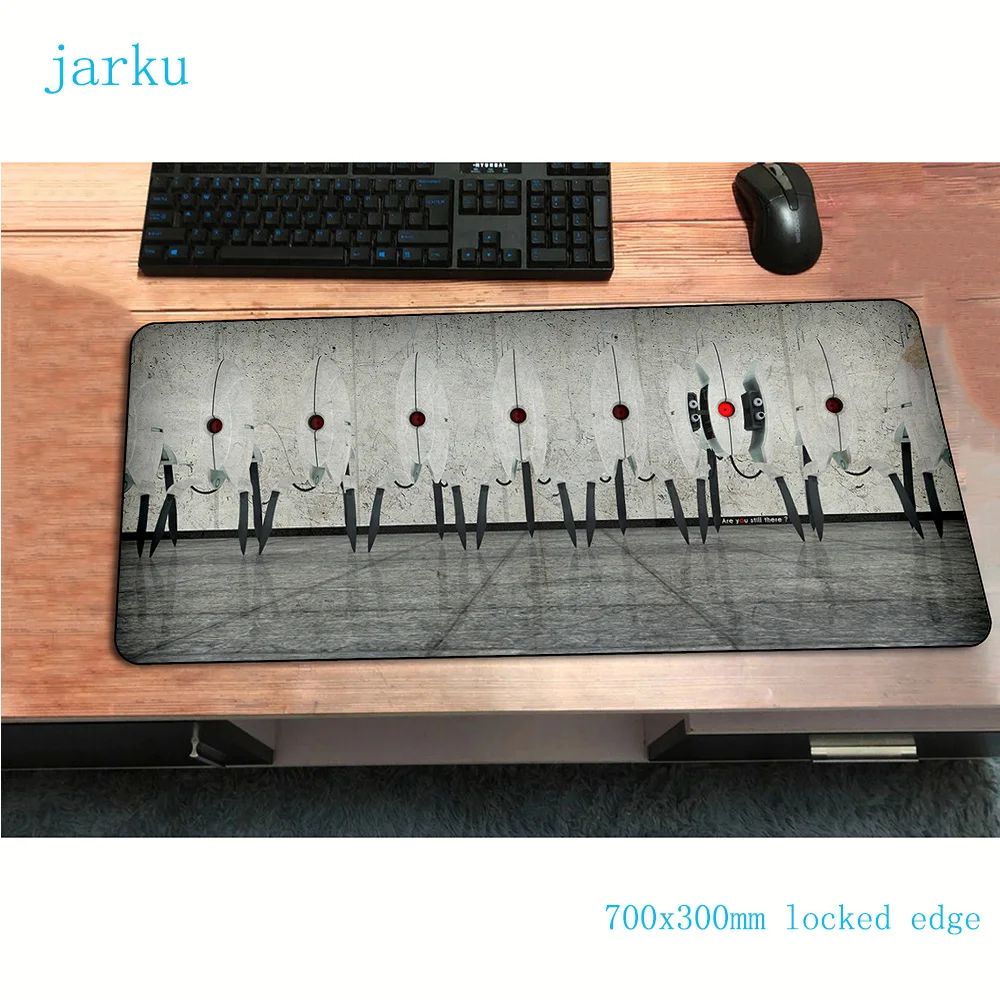 Коврик для мыши portal 2 700x300x2 мм игровой коврик Аниме большой офисный notbook