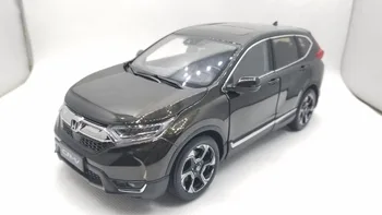 

1:18 Diecast Model for Honda CR-V 2017 Dark Green SUV Alloy Toy Car Miniature Collection Gifts CRV CR V