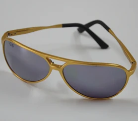 Silver- Gold Frame Крапленые карты очки для комплекта светящихся чернил видеть сквозь невидимые следы - Цвет: Silver- Gold Frame