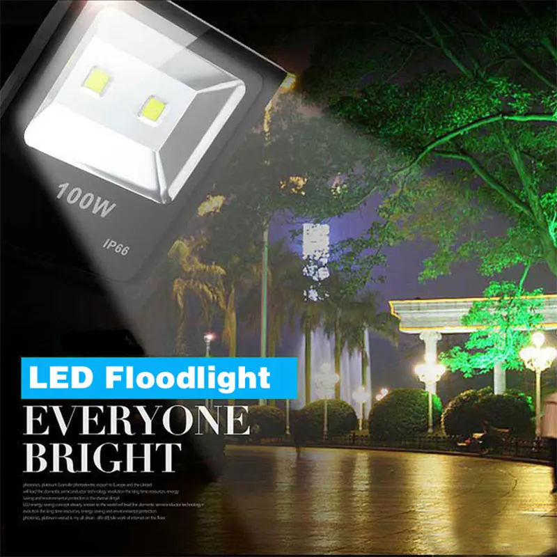 Светодиодные прожекторы 10 Вт 20 Вт 30 Вт 50 Вт 230 В 220 В наружная лампа настенное освещение водонепроницаемое ландшафтное освещение для улицы сада