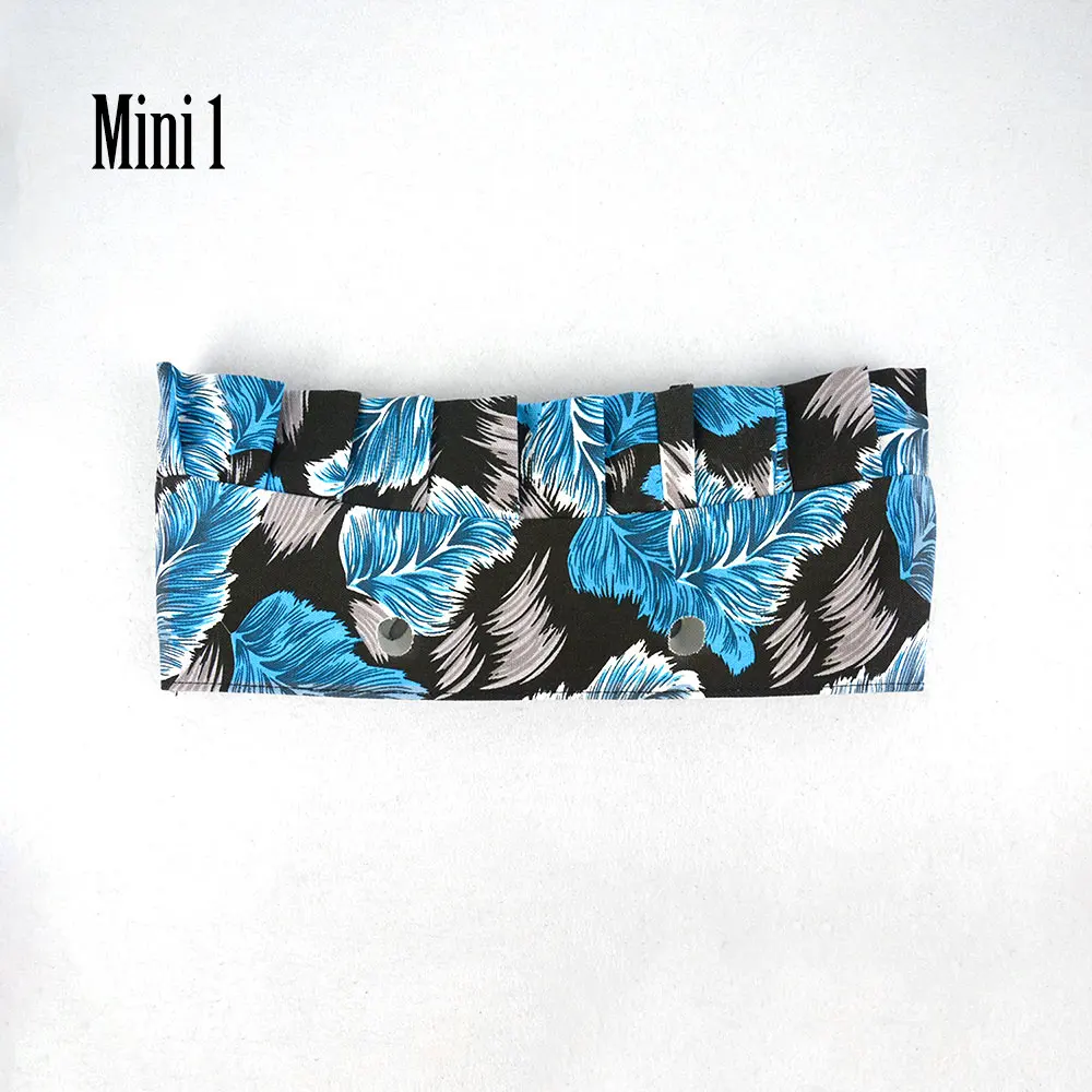 Tanqu Волан цветочный холст ткань классический мини отделка для Obag O сумка аксессуар - Цвет: mini 1