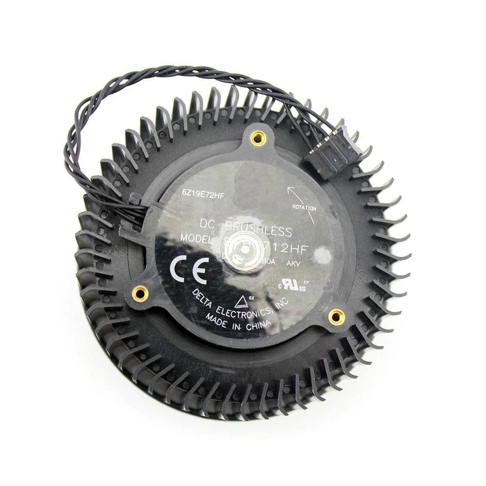 Free Shipping BFB0712HF 65mm 12V 1.8A For NVIDIA GTX Titan GTX980 980Ti Graphics Card Cooling Fan 4Pin 4Wire Line length 9CM
