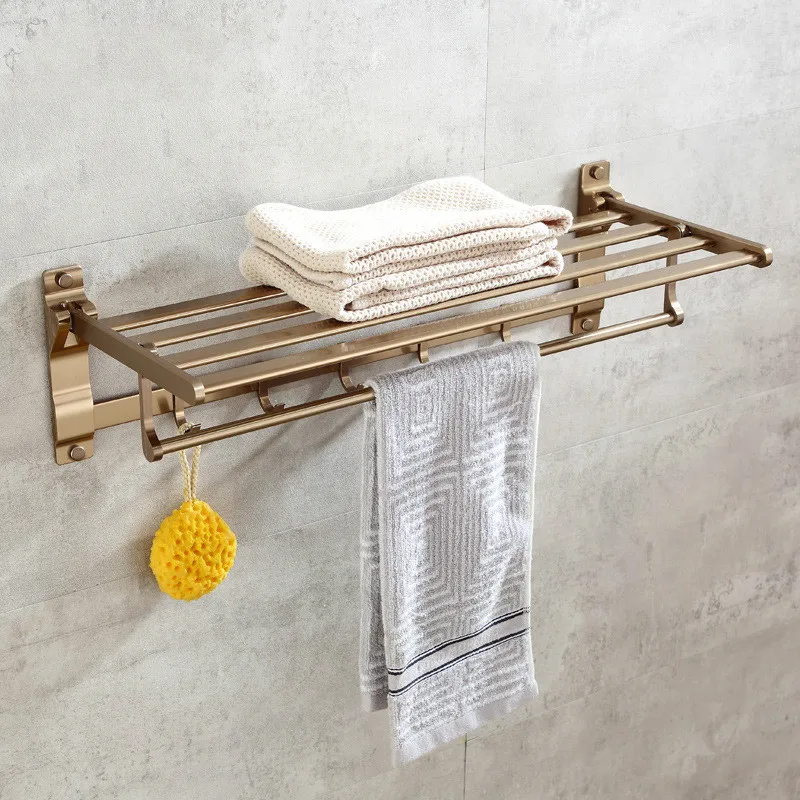 

2018 new bathroom bathroom full towel rack towel rack racks hardware wall hangings factory direct sales lo8251129