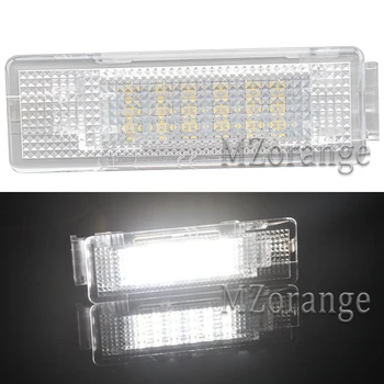 

MZORANGE 1 Pcs License Plate Light For Volkswagen Caddy 24SMD Rear LED Number License Plate Light White LED Bulbs Lamp