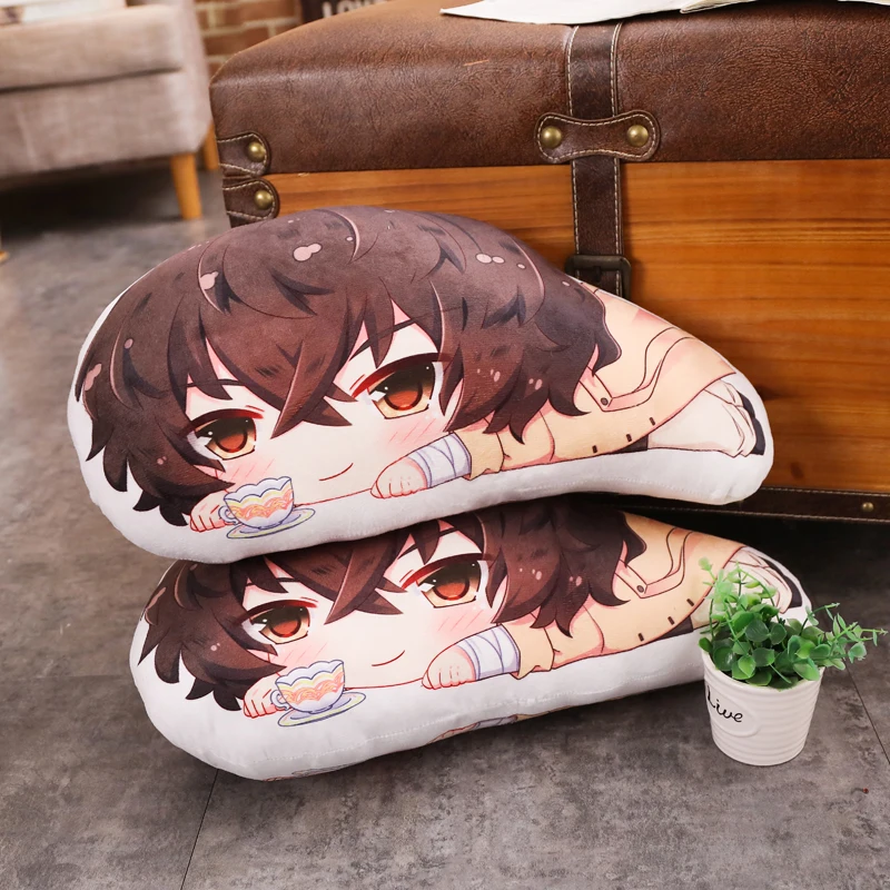 

Bungo Stray Dogs DEAD APPLE Ryunosuke Akutagawa Dazai Doll Toy Pillow Stuffed Plush Strap Limited N