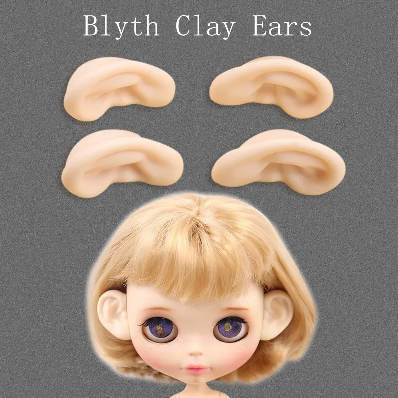 Blyth Кукла Смола Материал уши 4 вида стилей белая кожа для 12 дюймов кукла 1/6 для Blthe, ICY, Jessi five BJD