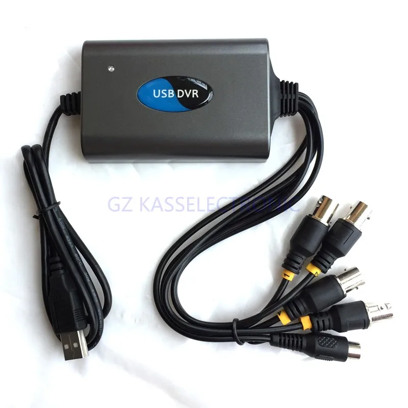 

2016 new easycap 4 ch dvr real-time recording full D1 resolution,  work for windows7 32bit Free shipping