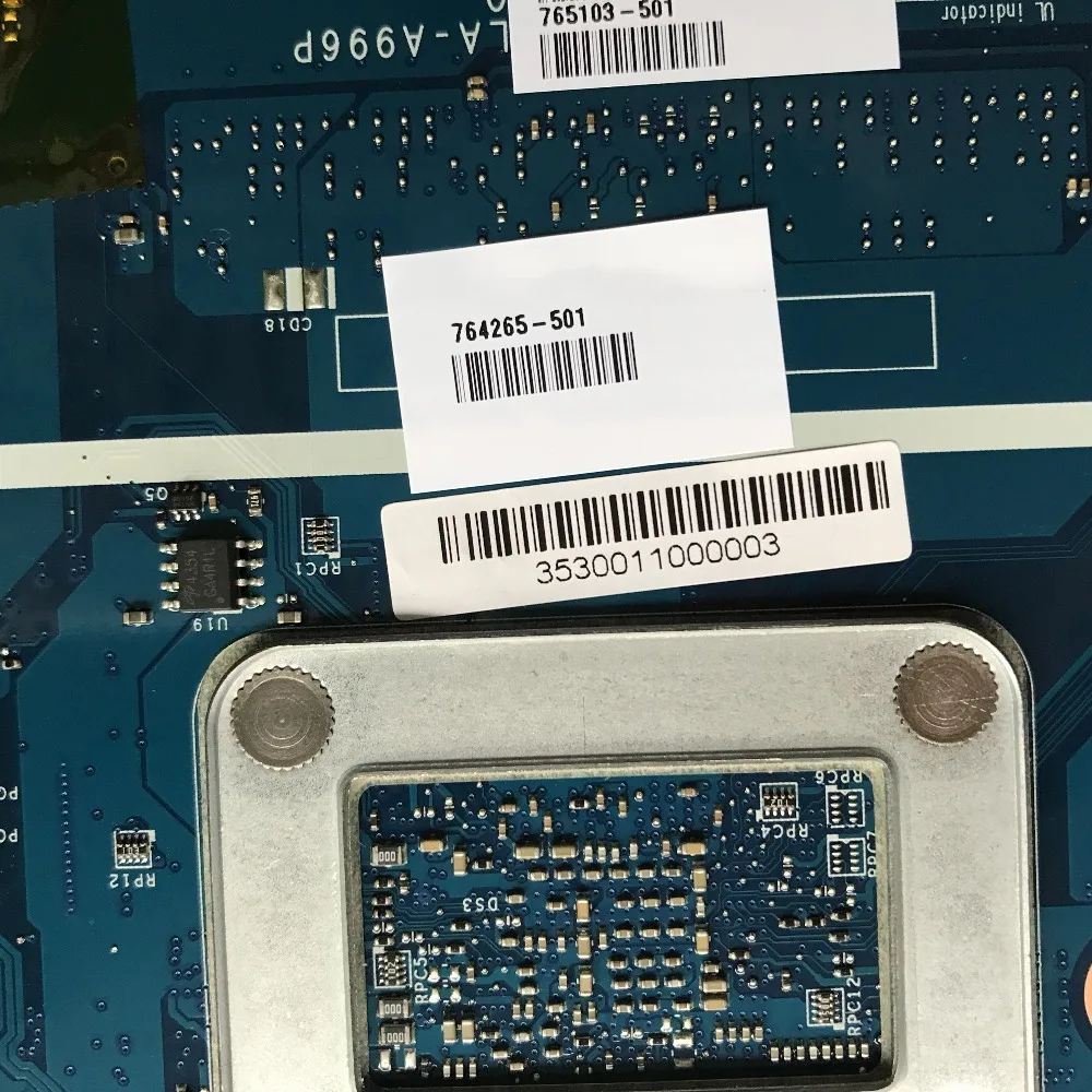Отличная материнская плата 764265 501 для ноутбука HP 15 G со стандартным процессором DDR3